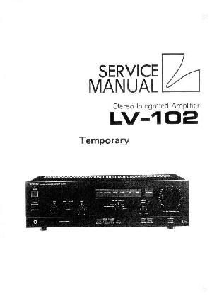 Service manual Luxman LV-102 ― Manual-Shop.ru