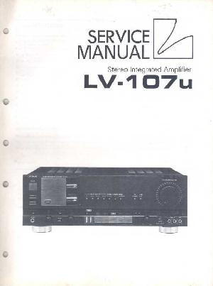 Сервисная инструкция Luxman LV-107U ― Manual-Shop.ru