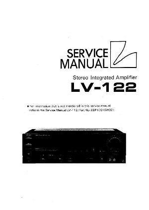Service manual Luxman LV-122 ― Manual-Shop.ru