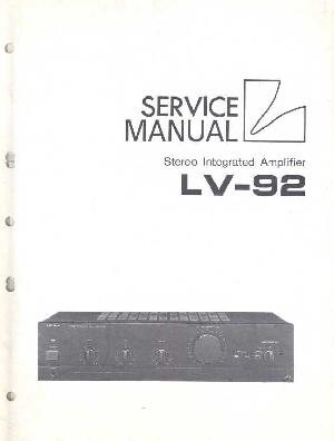 Service manual Luxman LV-92 ― Manual-Shop.ru