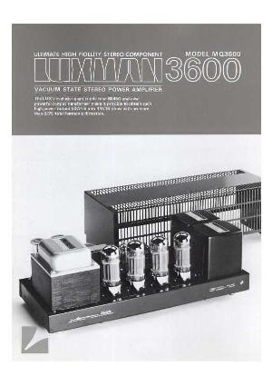 Сервисная инструкция LUXMAN MQ-3600 ― Manual-Shop.ru