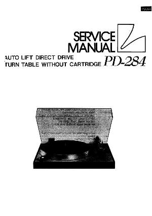 Service manual Luxman PD-284 ― Manual-Shop.ru