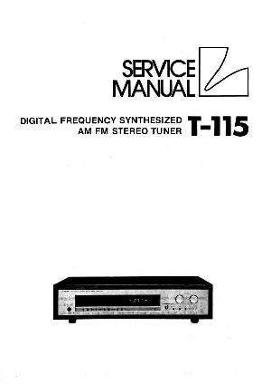 Сервисная инструкция Luxman T-115 ― Manual-Shop.ru