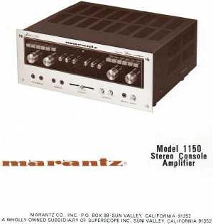Service manual Marantz 1150 ― Manual-Shop.ru