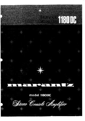 Service manual Marantz 1180DC ― Manual-Shop.ru