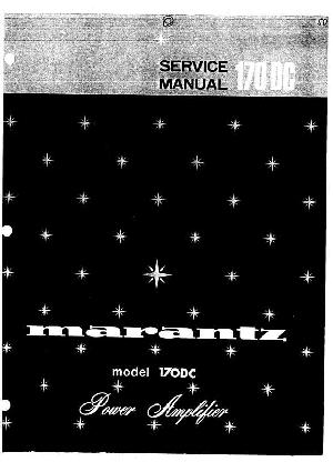 Service manual Marantz 170DC  ― Manual-Shop.ru