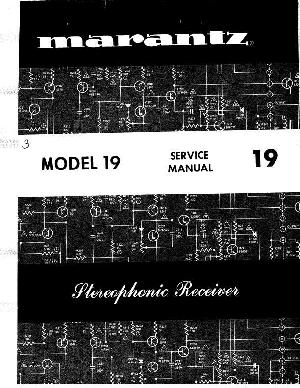 Service manual Marantz 19  ― Manual-Shop.ru