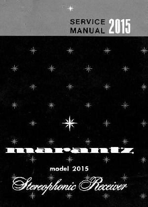 Service manual Marantz 2015 ― Manual-Shop.ru