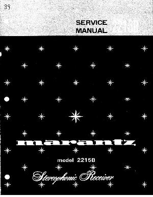 Service manual Marantz 2215B ― Manual-Shop.ru