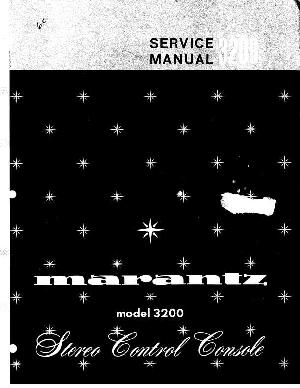 Service manual Marantz 3200 ― Manual-Shop.ru