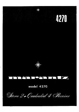 Service manual Marantz 4270 ― Manual-Shop.ru