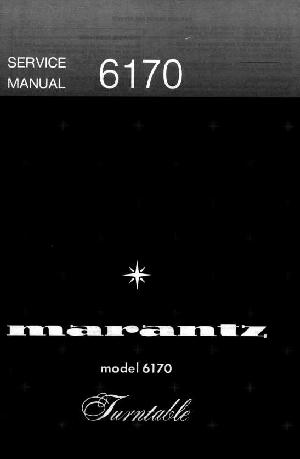 Service manual Marantz 6170 ― Manual-Shop.ru