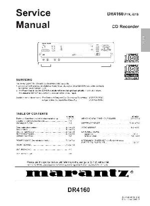 Service manual Marantz DR-4160 ― Manual-Shop.ru