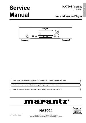 Сервисная инструкция Marantz NA-7004 ― Manual-Shop.ru