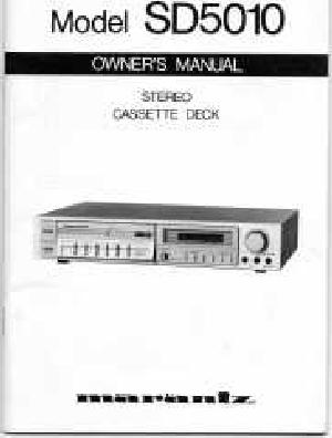 Сервисная инструкция Marantz SD-5010 ― Manual-Shop.ru