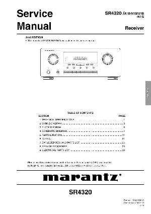 Сервисная инструкция Marantz SR-4320 ― Manual-Shop.ru