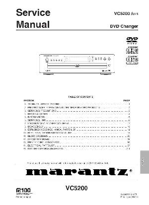 Service manual Marantz VC-5200 ― Manual-Shop.ru