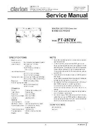 Service manual Clarion PT-2878V ― Manual-Shop.ru