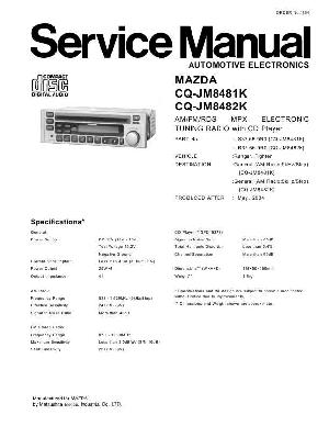 Сервисная инструкция PANASONIC CQ-JM8481K, CQ-JM8482K ― Manual-Shop.ru