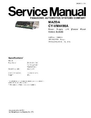 Service manual PANASONIC CY-VM4490A ― Manual-Shop.ru