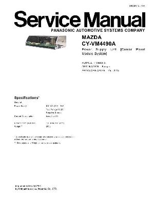 Сервисная инструкция PANASONIC CY-VM4490A ― Manual-Shop.ru