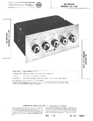 Service manual McIntosh C4 ― Manual-Shop.ru