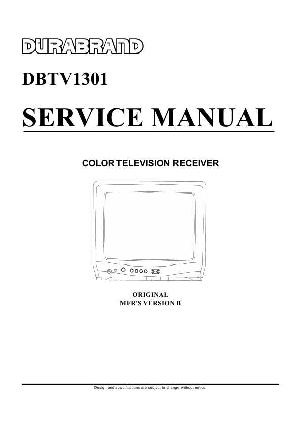 Сервисная инструкция Memorex DBTV1301 OEC7073A ― Manual-Shop.ru