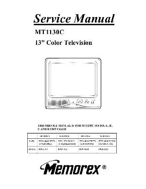 Сервисная инструкция Memorex MT1130C TPMA8700CPN ― Manual-Shop.ru