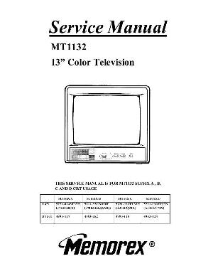 Service manual Memorex MT1132 TPMA8700CPN ― Manual-Shop.ru