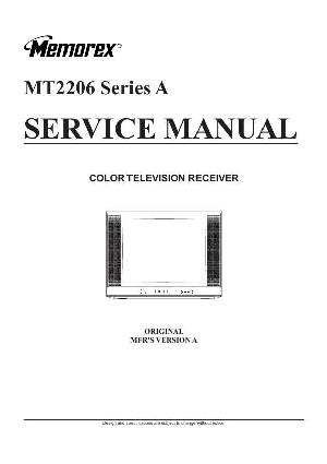 Сервисная инструкция Memorex MT2206 ― Manual-Shop.ru