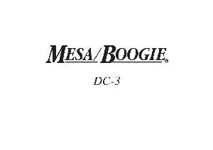 Schematic Mesa Boogie DUAL CALIBER DC3 ― Manual-Shop.ru