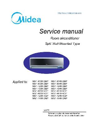 Сервисная инструкция Midea MSV1 XX ― Manual-Shop.ru