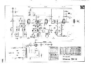 Schematic Minerva 394U ― Manual-Shop.ru