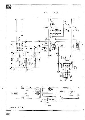 Schematic Minerva 406W ― Manual-Shop.ru