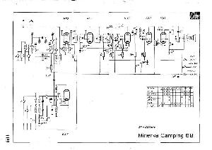 Schematic Minerva CAMPING-6B ― Manual-Shop.ru