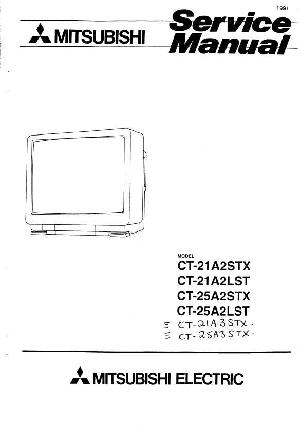 Service manual Mitsubishi CT-21A2STX ― Manual-Shop.ru