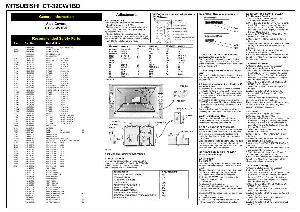 Service manual Mitsubishi CT-32CW1 ― Manual-Shop.ru