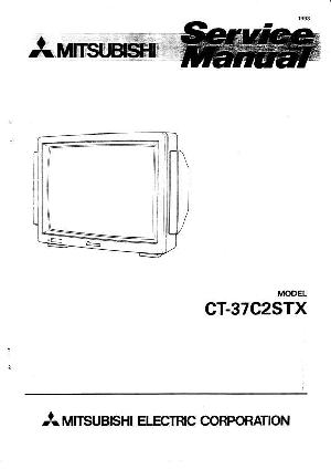 Service manual Mitsubishi CT-37C2STX ― Manual-Shop.ru