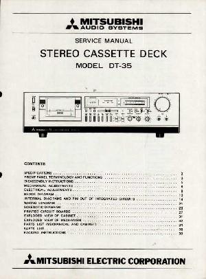 Service manual Mitsubishi DT-35 ― Manual-Shop.ru