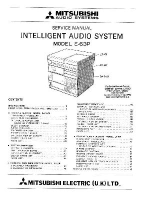 Service manual Mitsubishi E-63P ― Manual-Shop.ru