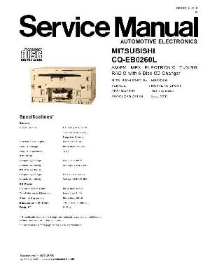 Service manual Panasonic CQ-EB0260 ― Manual-Shop.ru