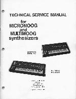 Service manual Moog MICROMOOG 2090 