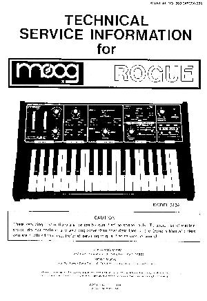 Service manual Moog ROGUE 342A  ― Manual-Shop.ru