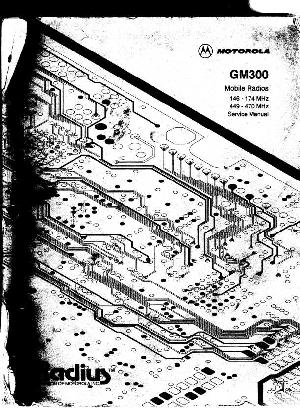 Service manual Motorola GM300 ― Manual-Shop.ru