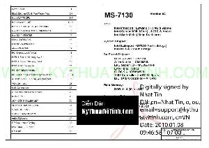 Schematic MSI MS-7130 ― Manual-Shop.ru
