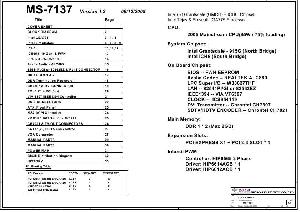 Схема MSI MS-7137 ― Manual-Shop.ru