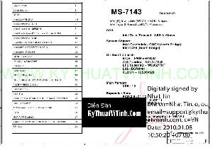 Schematic MSI MS-7143 ― Manual-Shop.ru