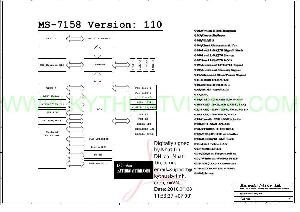 Schematic MSI MS-7158 ― Manual-Shop.ru