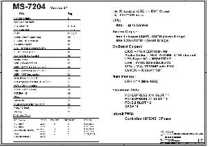 Schematic MSI MS-7204 ― Manual-Shop.ru