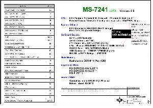 Schematic MSI MS-7241 ― Manual-Shop.ru